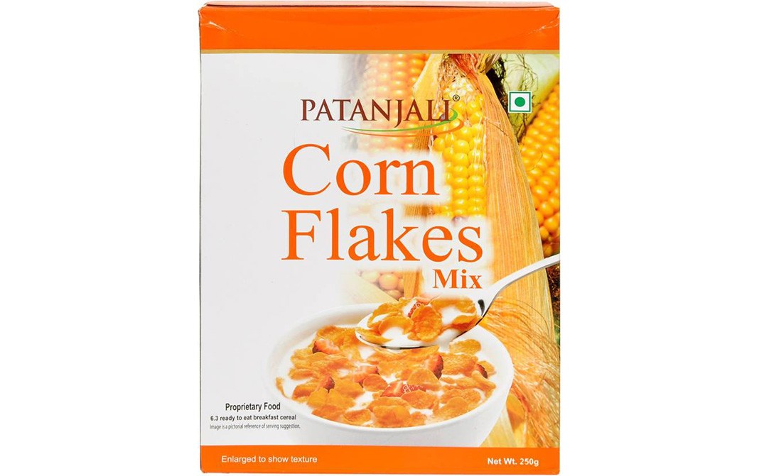Patanjali Corn Flakes Mix   Box  250 grams